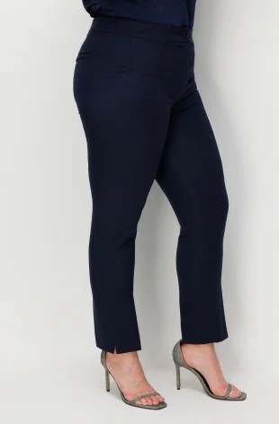 EKOL Dar Paça Likralı Pantolon 4100 - Lacivert