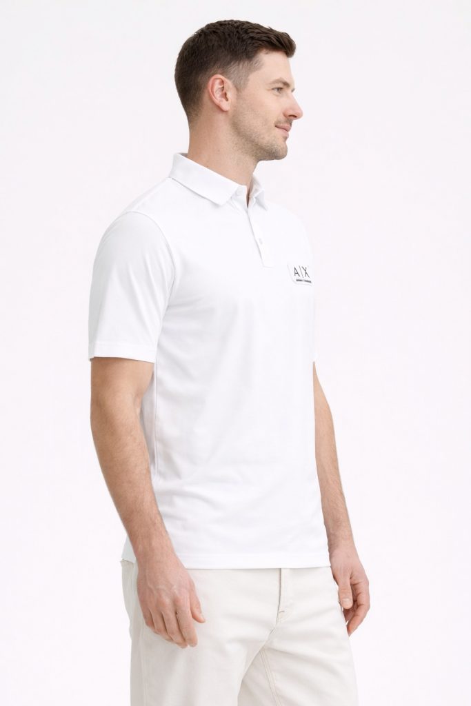 ARMANİ Erkek Polo Tişört XM002232AF10364 - Beyaz