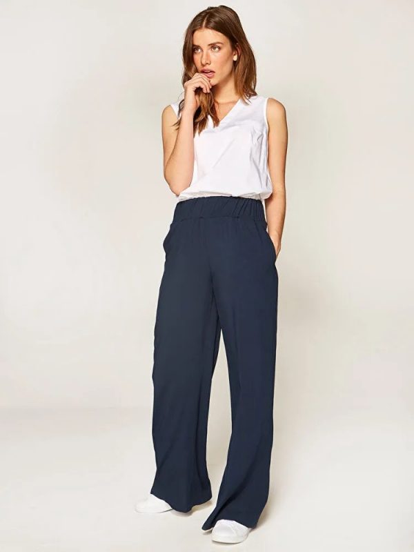 FAİK SÖNMEZ Beli Lastikli Pantolon 00067