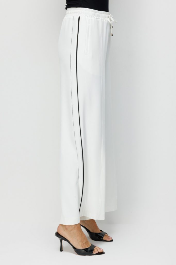 EKOL Şeritli Bol Paça Eşofman Altı 4122 - EKRU