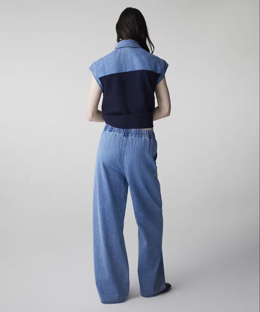 İPEKYOL Kontrast Bel Jean Pantolon IS1260003136