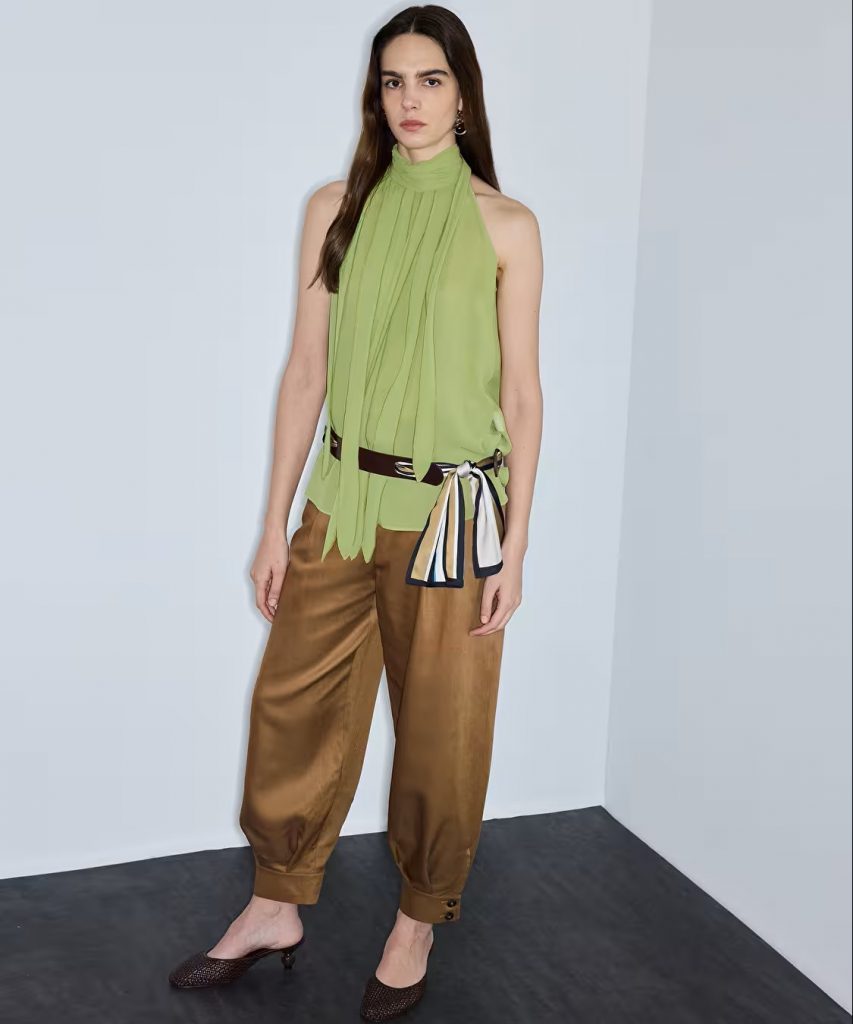 İPEKYOL Kombine Parçalı Şifon Bluz IS1260006166