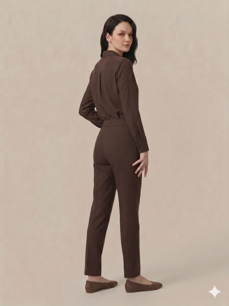 GİLDA Cep Detaylı Pantolon 30081 - kahve