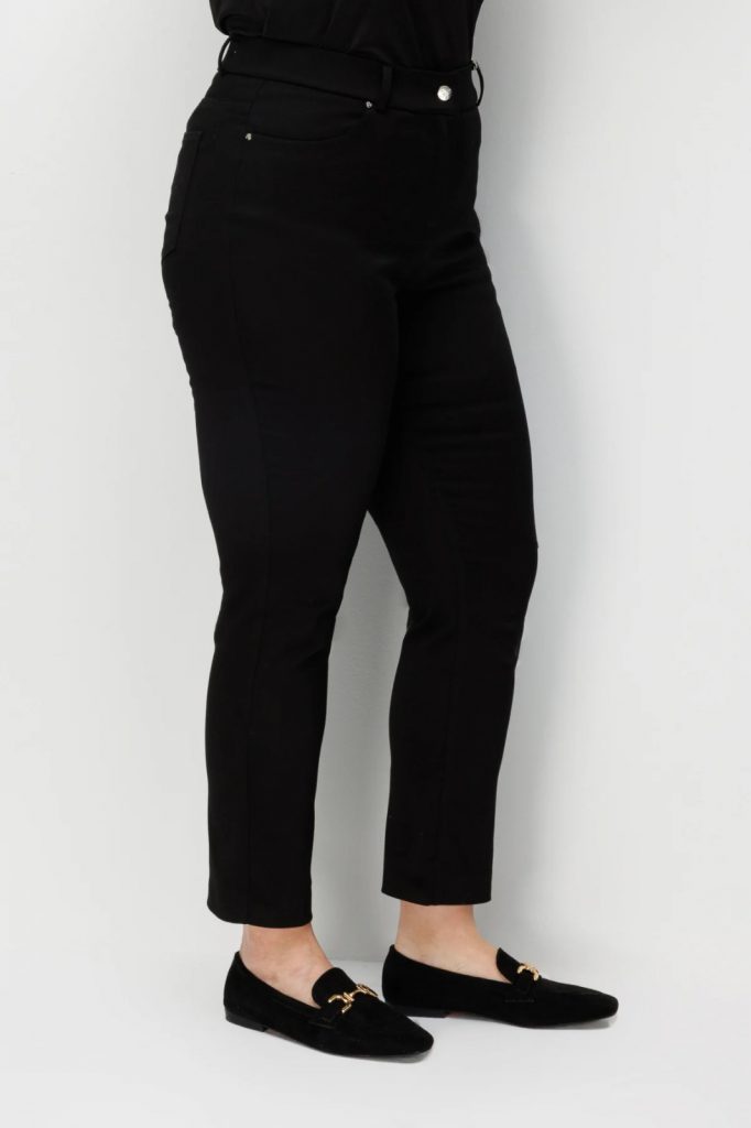 EKOL Dar Paça Likralı Pantolon 4100 - Siyah