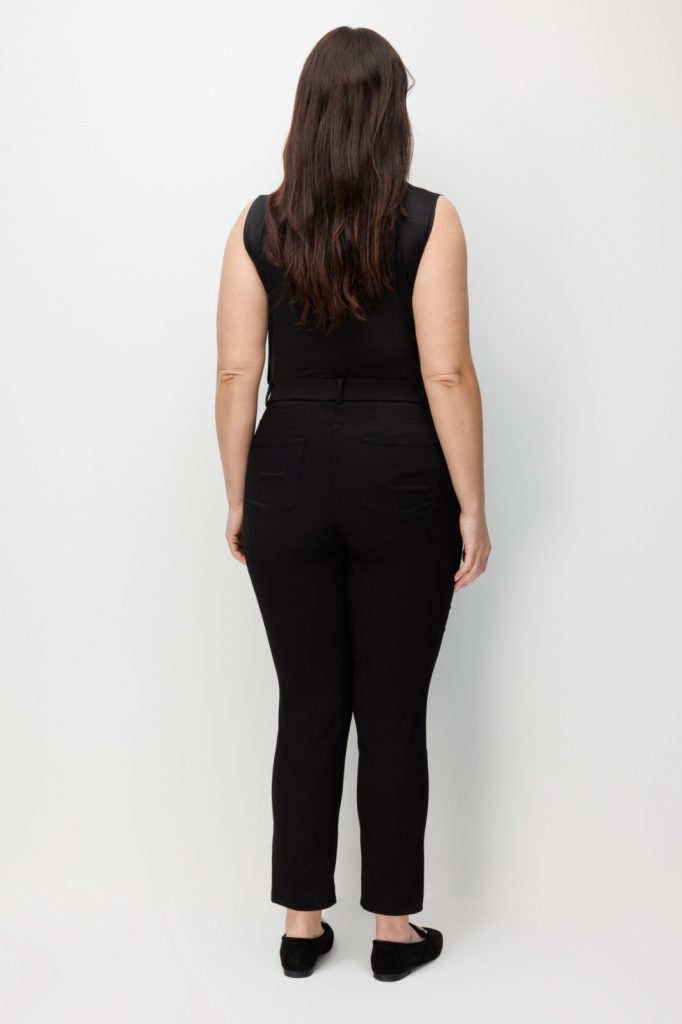 EKOL Dar Paça Likralı Pantolon 4100 - Siyah