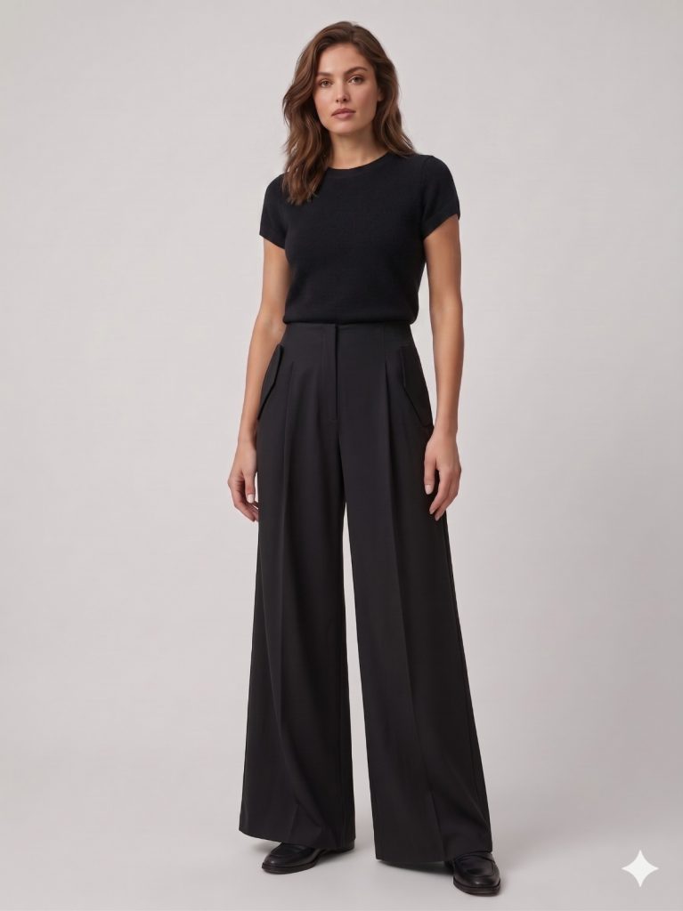 UNIQUE Cep Detaylı Pantolon 264015 - Siyah