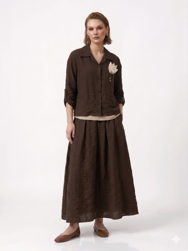 ALBA DALİDA Çiçek Detaylı 3'LÜ Takım 51031