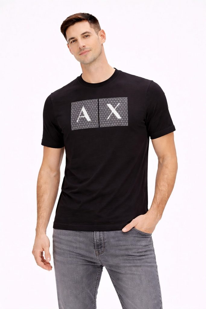 ARMANİ Erkek Sıfır Yaka T-shırt 8NZTCKZ8H4Z