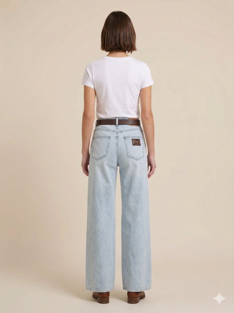 BEETHOVEN ESPARANTO Kemer Detaylı Pantolon 2883 - MAVİ