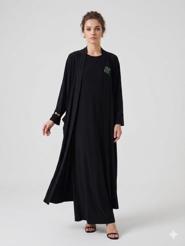 DARKMEN Yaka Detaylı Uzun Kap 10039