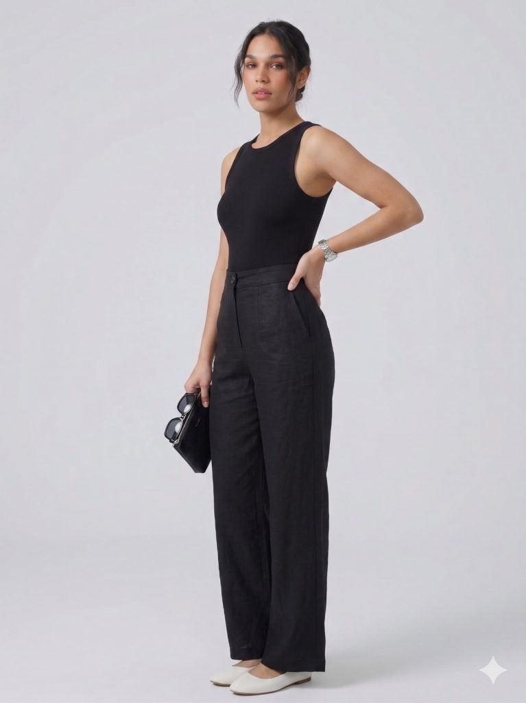 DE WHİTE Rahat Kesim Pantolon 22621