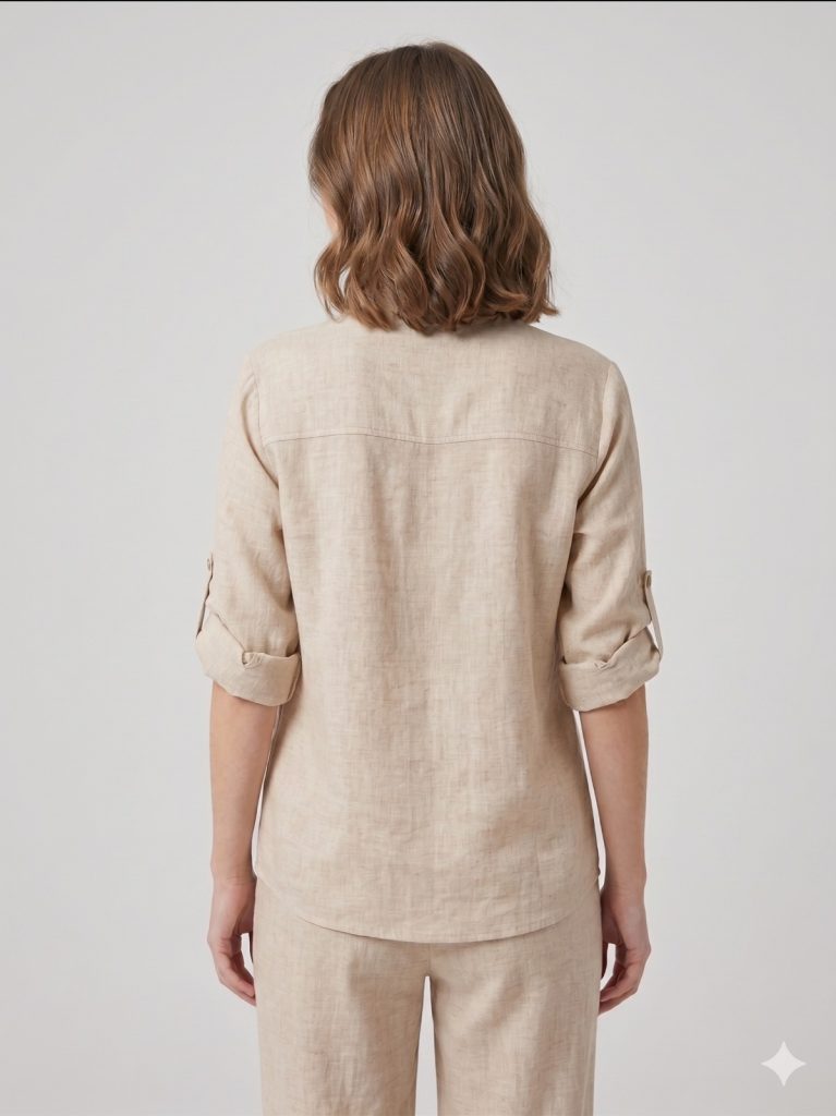 DOSSO DOSSİ SEUL Aksesuar Detaylı Bluz 1183 - BEJ