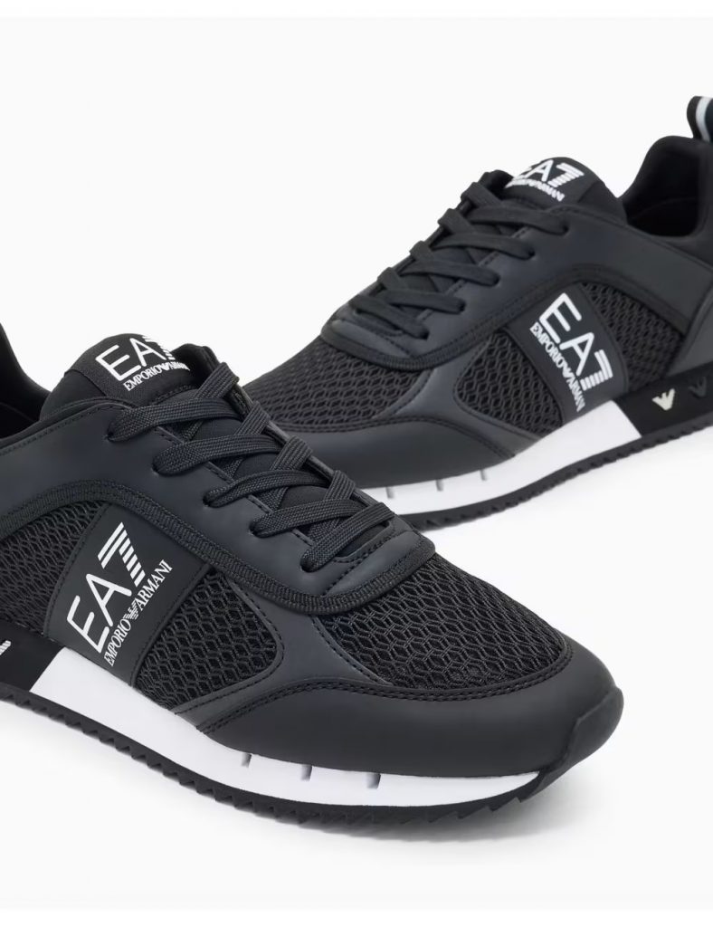 EA7 Erkek Günlük Ayakkabı 7X000334AF18610 - Siyah