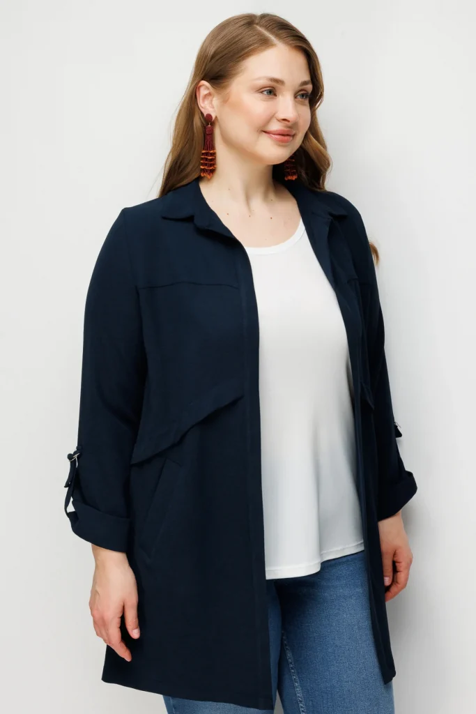 EKOL Ekol İç Atletli Duble Kol Gömlek 1988 - Lacivert