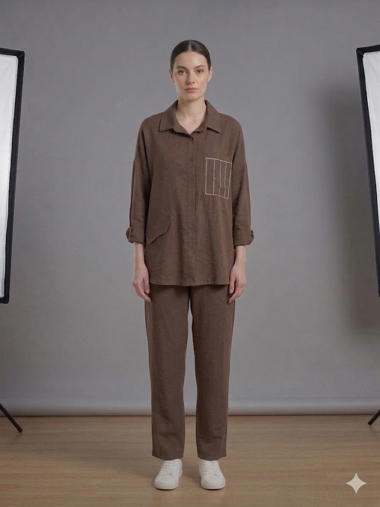 EKOL Detaylı Gömlek 2982