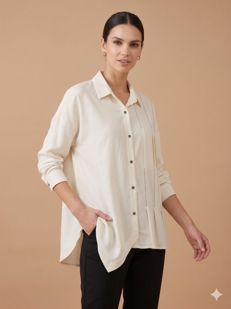 EKOL Büyük Beden Gömlek 2984