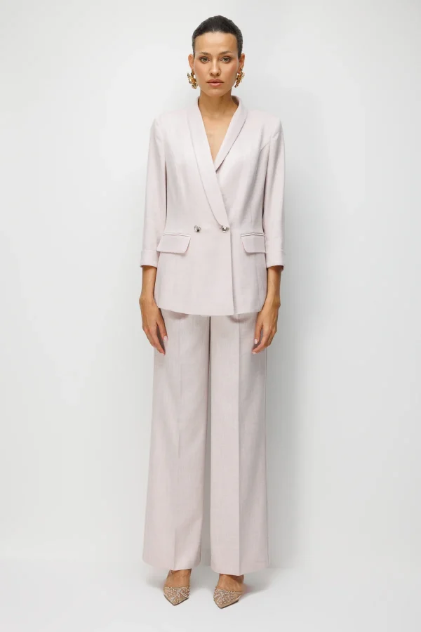 EKOL Pileli Bol Paça Pantolon 1076