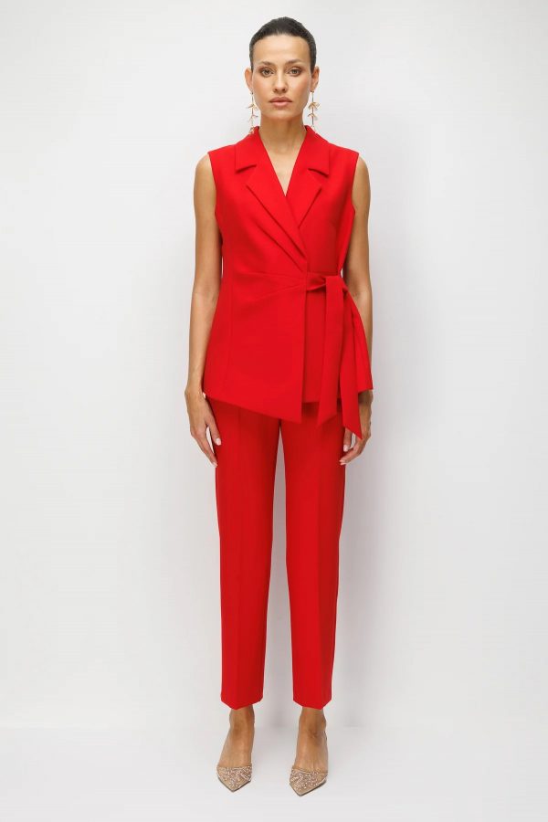 EKOL Beli Lastikli Boru Paça Pantolon 1148