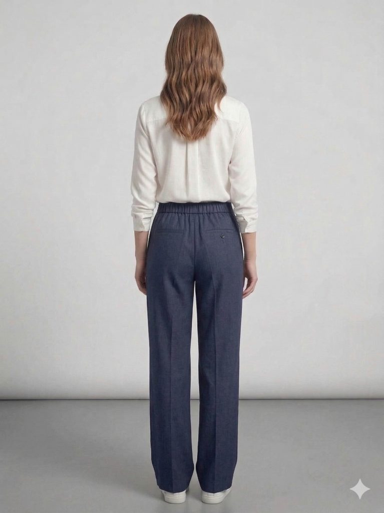 EKOL Yüksek Bel Klasik Pantolon 1264