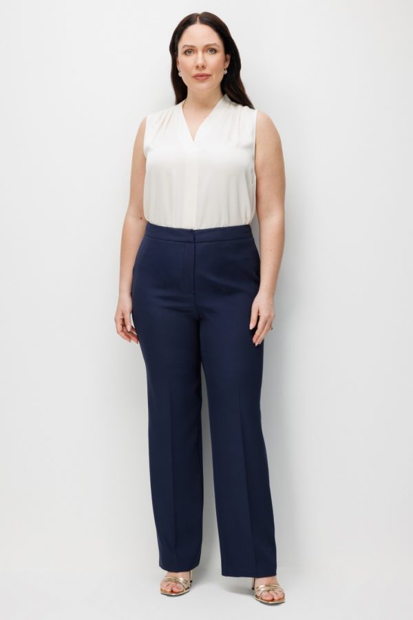 EKOL Ekol Bol Paça Krep Pantolon 1526