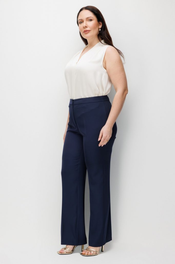 EKOL Ekol Bol Paça Krep Pantolon 1526