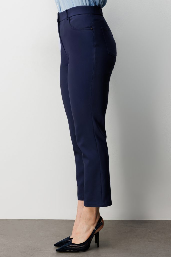 EKOL Beş Cep Dar Paça Pantolon 4036 - Lacivert