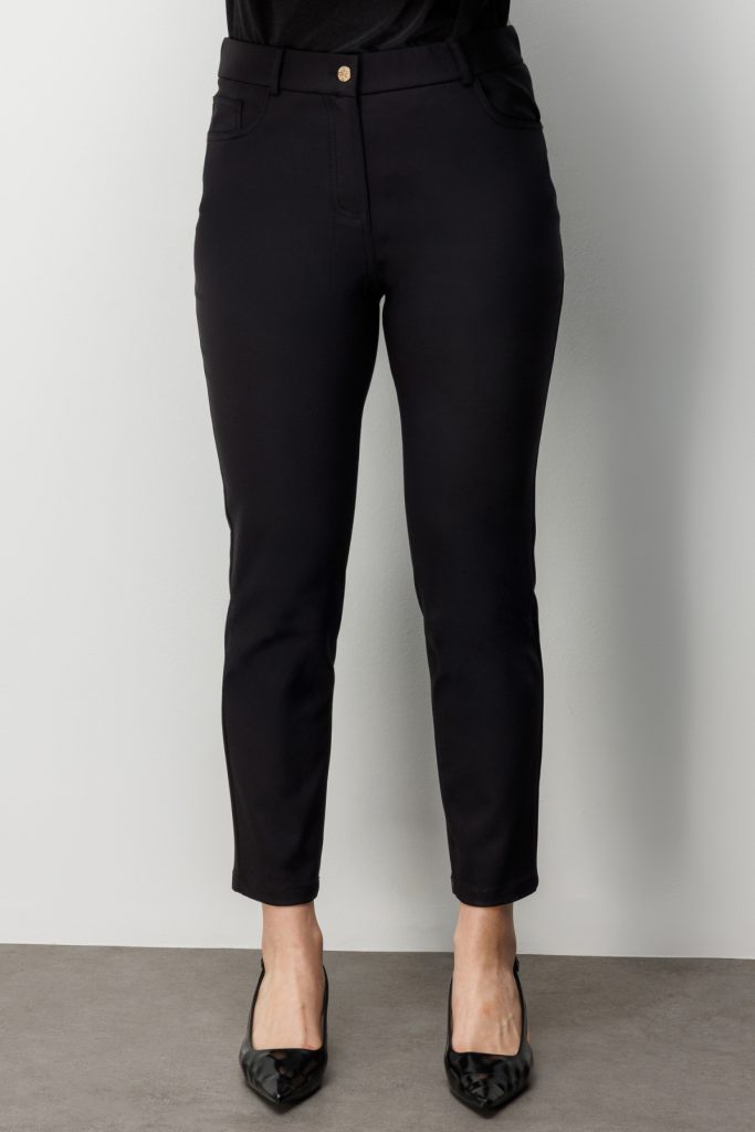 EKOL Beş Cep Dar Paça Pantolon 4036 - Siyah