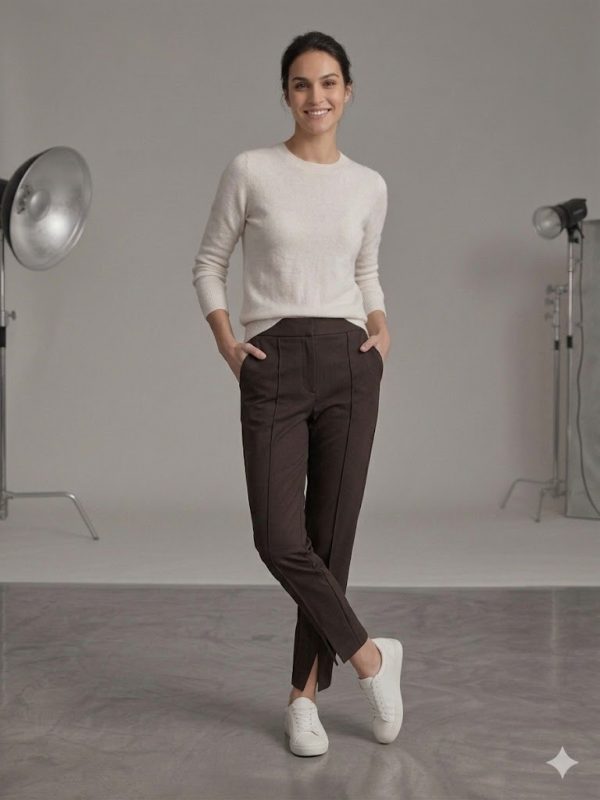 EKOL Beli Lastikli Pantolon 4110