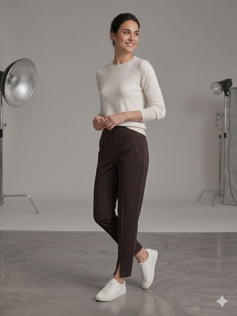 EKOL Beli Lastikli Pantolon 4110