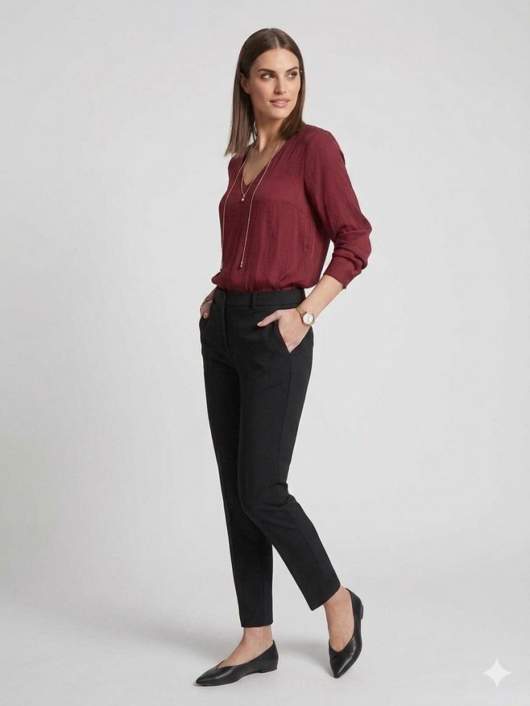 EXPLOSİON Kendinden Aksesuar Detaylı Bluz 18859