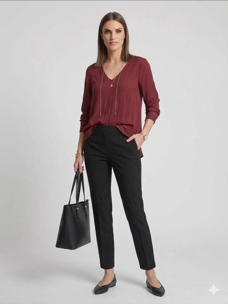 EXPLOSİON Kendinden Aksesuar Detaylı Bluz 18859