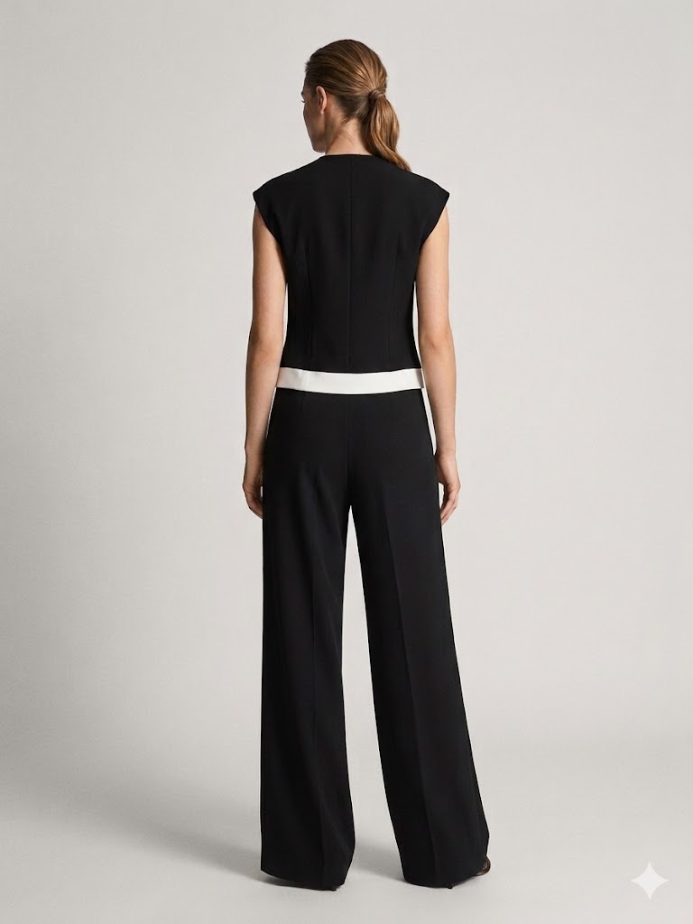 YSATİS Fermuar Detaylı Pantolon 2000117 - Siyah