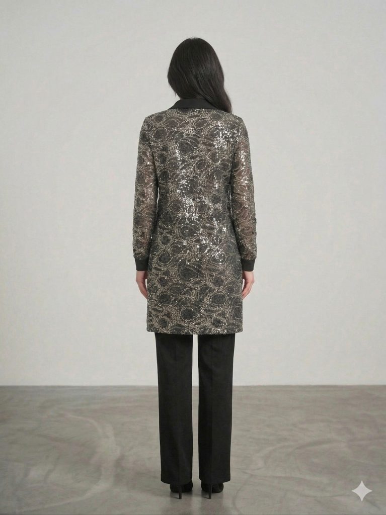 FEMİNA 2'Li İç Bluzlu Takım 64687 - Siyah