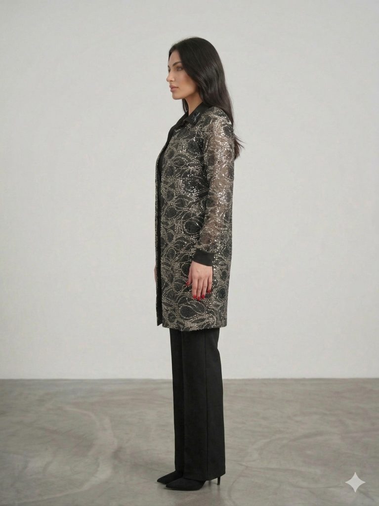 FEMİNA 2'Li İç Bluzlu Takım 64687 - Siyah