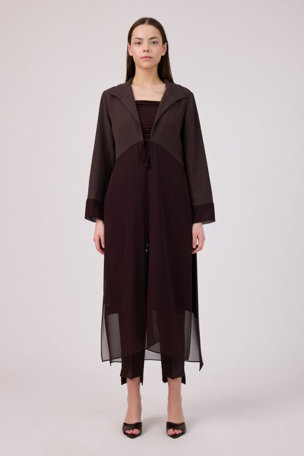 FEVER Şifon Kumaş Mixli Uzun Tunik 5017