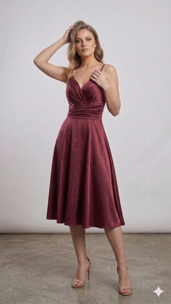 CENTİLMEN V Yaka Yırtmaçlı Abiye Elbise  8335