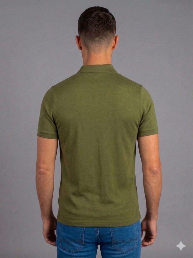 FORMENTİ Fit Desenli Merserize Tişört  1622