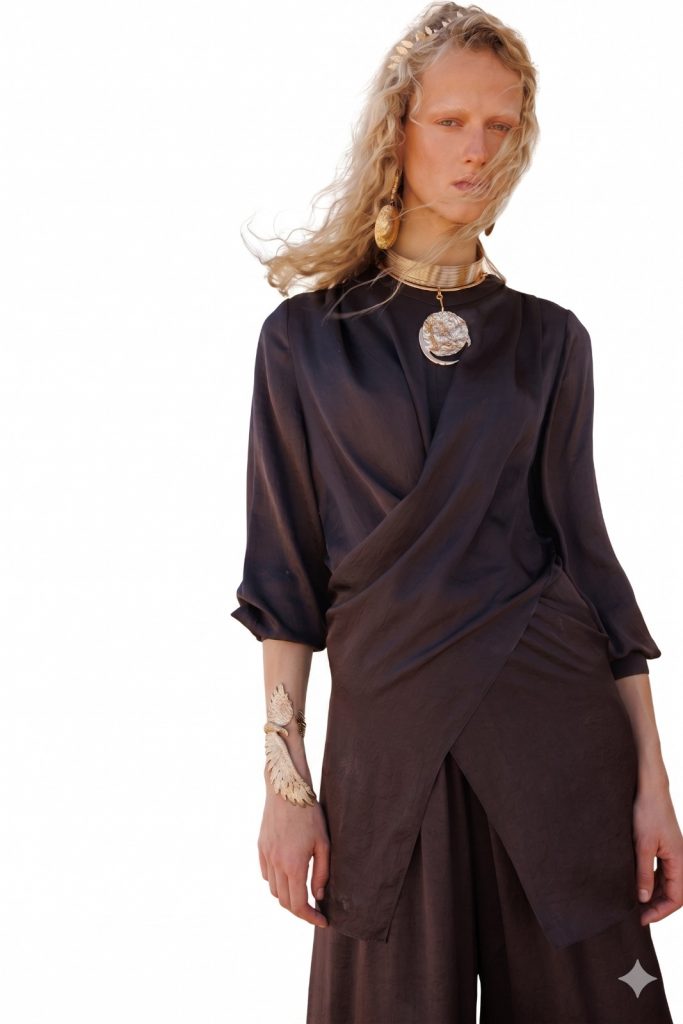 GHİSA Rahat Kesim Belden Bağlamalı 2'Lİ Takım . 9160 - kahve