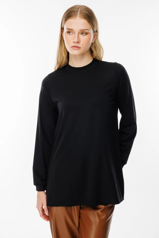 GHİSA Uzun Kol Basic Tunik 4829
