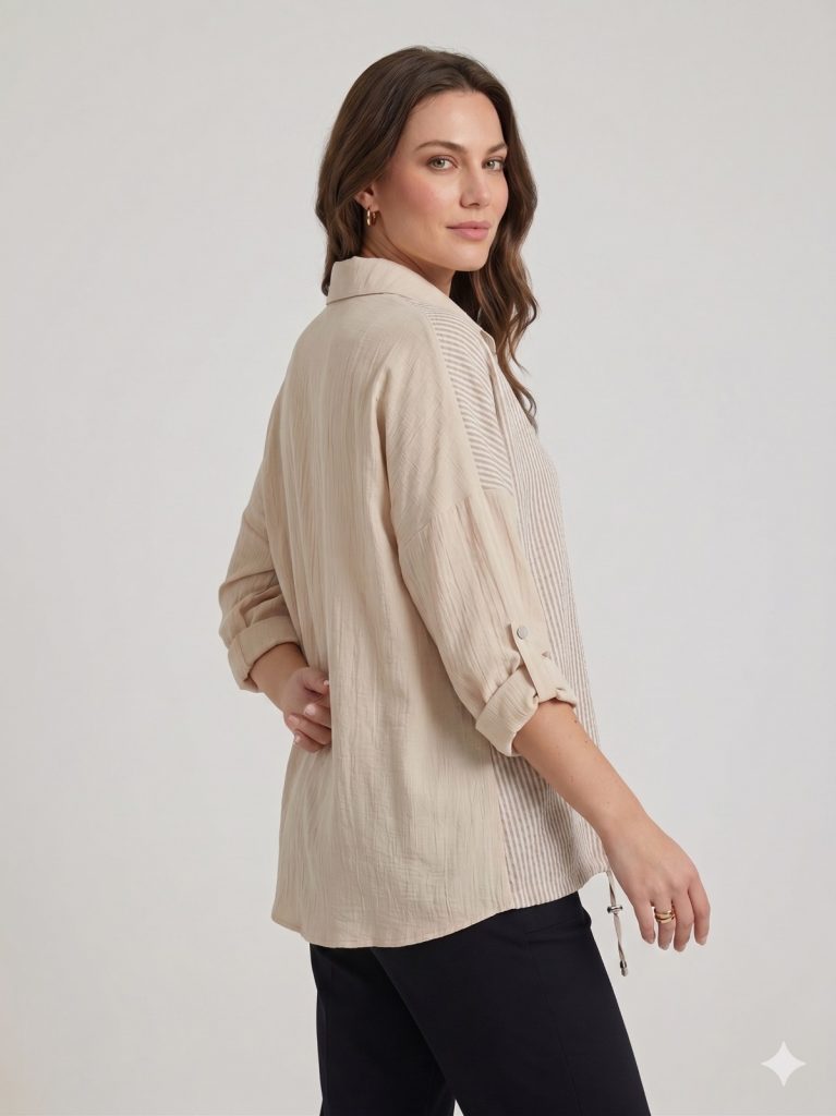 GİLDA Boncuk İşlemeli Gömlek 40117