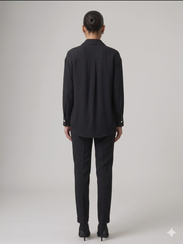 GİLDA Çiçek İşleme Detaylı Gömlek 40136