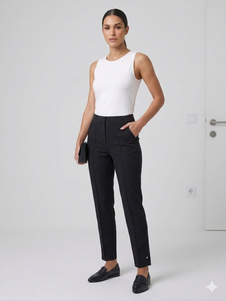 GİLDA Cep Detaylı Pantolon 30081 - Siyah