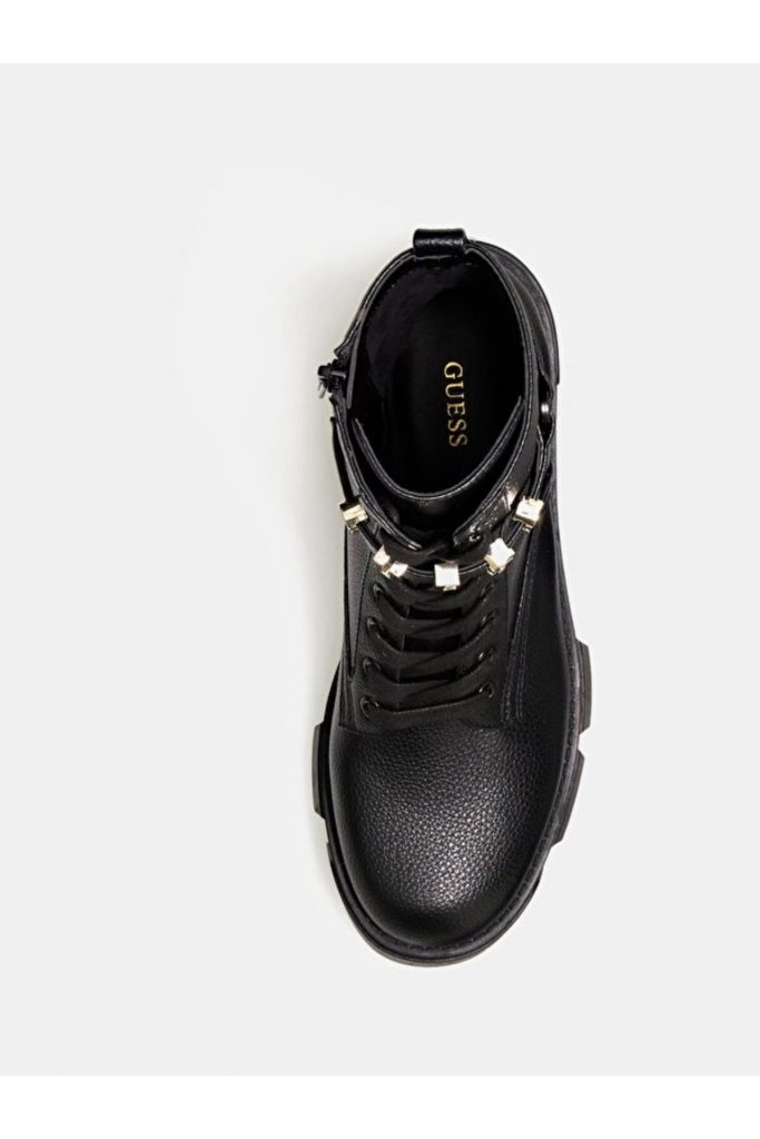 GUESS Siyah Kadın Bot FL8MDXELE10 - Siyah