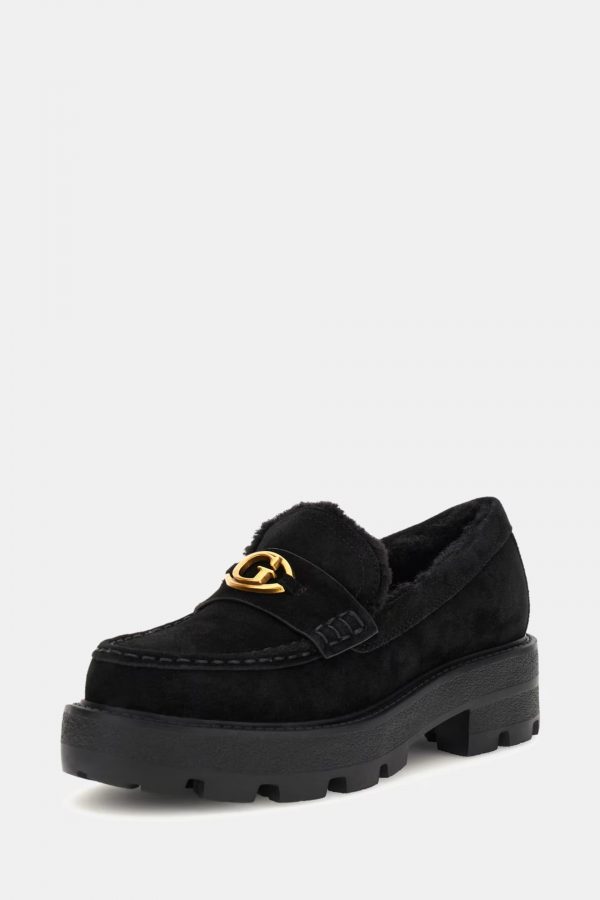 GUESS Yanikay Deri Karışımlı Makosen Ayakkabı FLFYKYSUE14