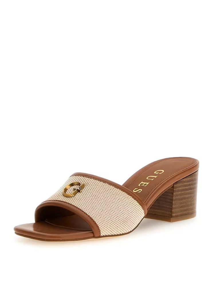 GUESS Kadın Terlik FLJULLFAB19 - naturel