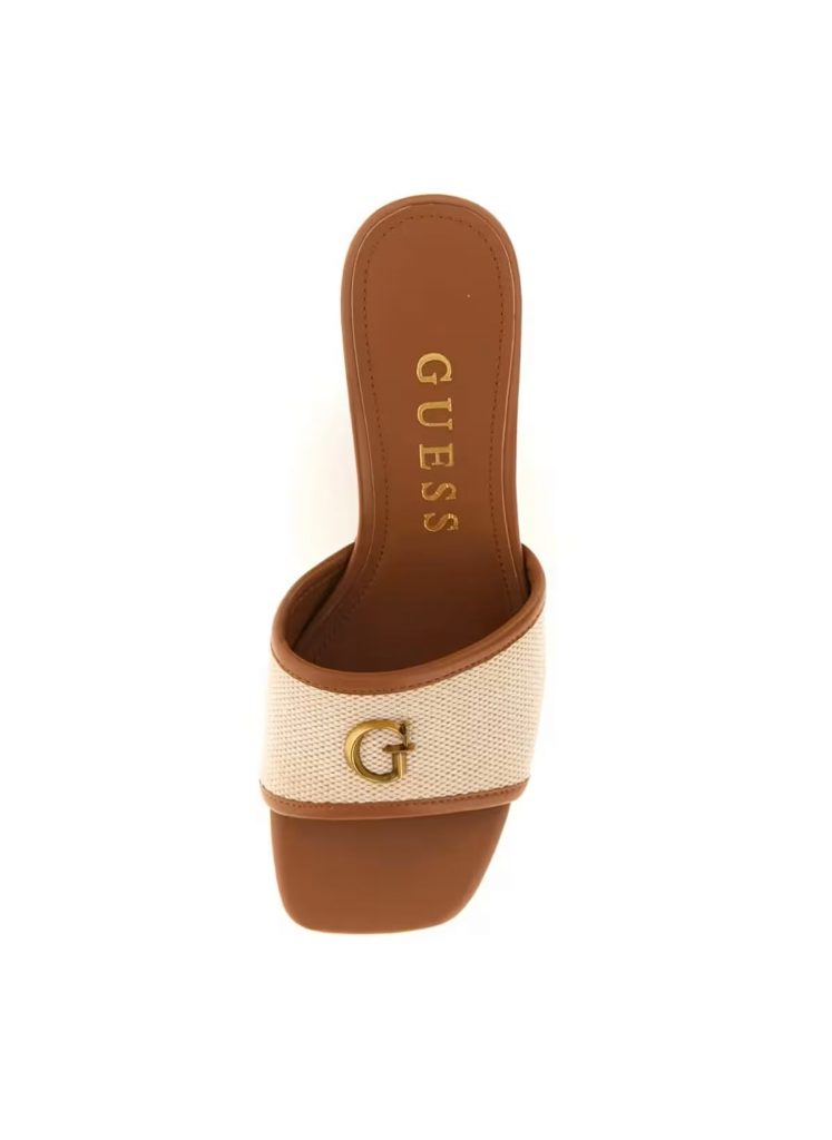 GUESS Kadın Terlik FLJULLFAB19 - naturel