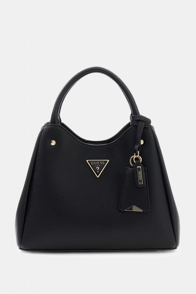 GUESS Meridian Logo Çanta HWBG6974050 - Siyah