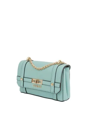 GUESS Omuz Çantası HWBG8862780 - turkuaz