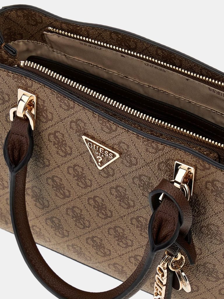 GUESS Noelle 4G Logolu El Çantası HWBG9672050 - Latte