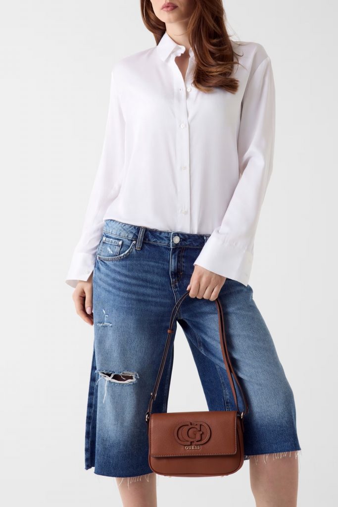 GUESS Kadın Omuz Çantası HWBG9905210 - konyak